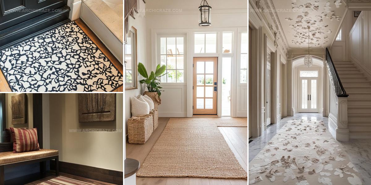 7648679 Chic Entryway Rug Ideas
