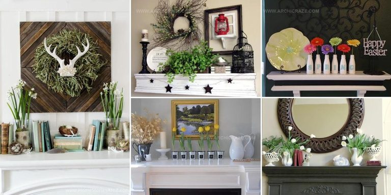 7001148 Spring Mantel Ideas
