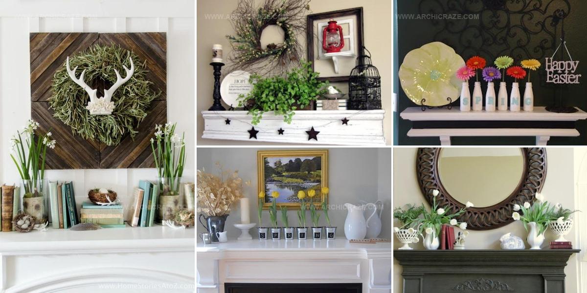 7001148 Spring Mantel Ideas
