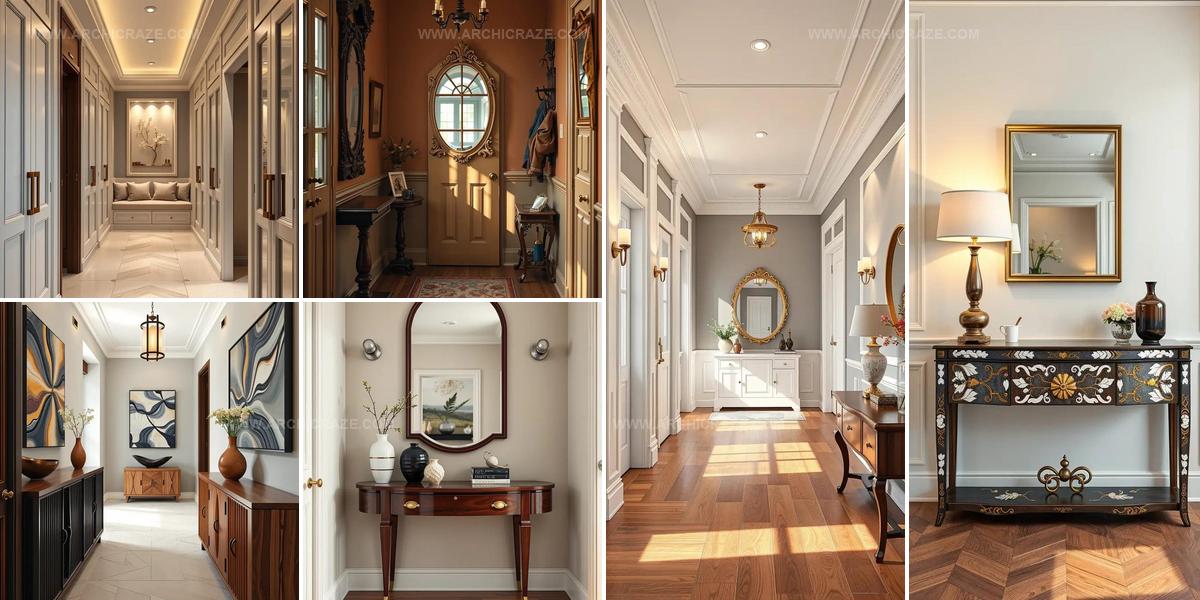 1221852 Elegant Hallway Furniture Ideas