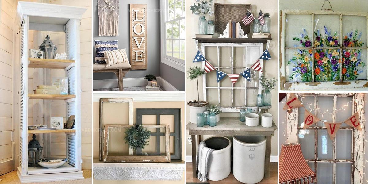 2806781 Old Window Home Decor Ideas