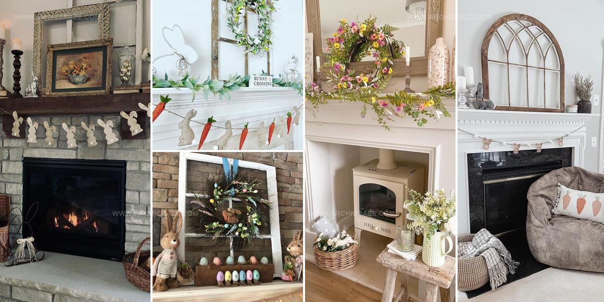 3245203 Spring Mantel Decorating Styles