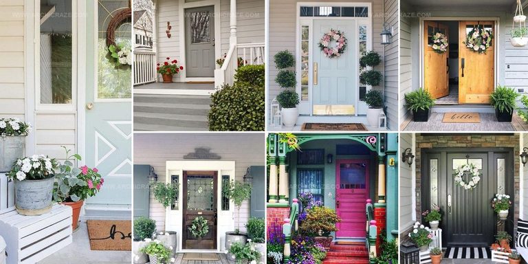 6433287 Entrance Decoration Ideas With Plants