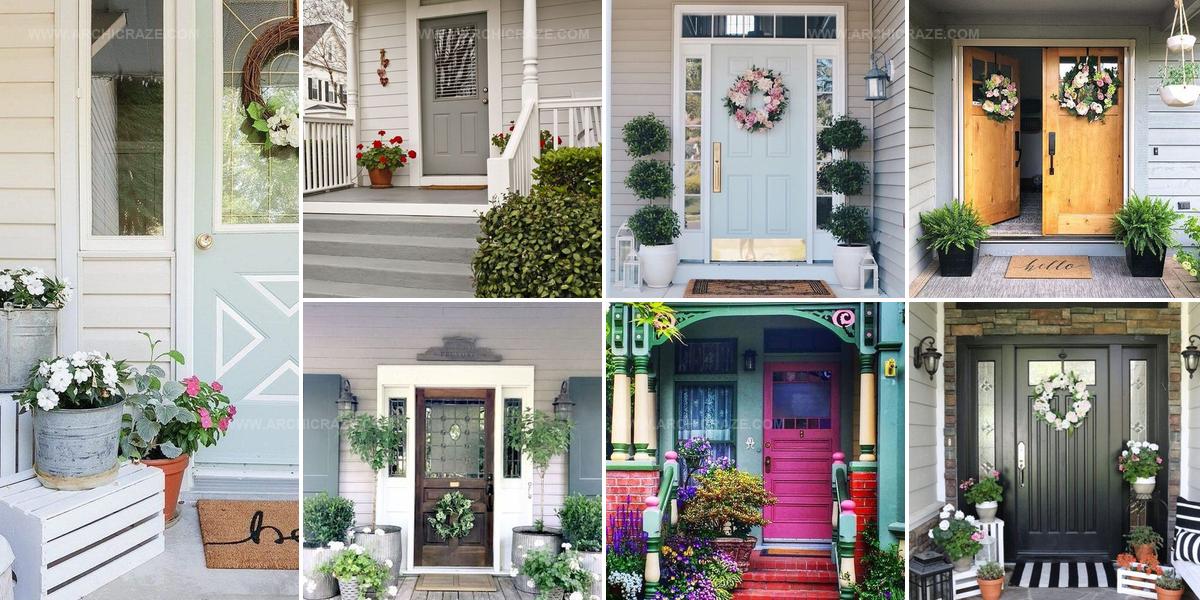 6433287 Entrance Decoration Ideas With Plants