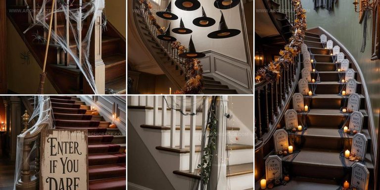 3042818 Best Halloween Staircase Decor Ideas