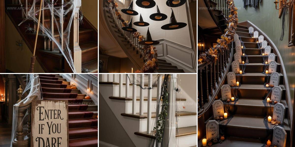 3042818 Best Halloween Staircase Decor Ideas