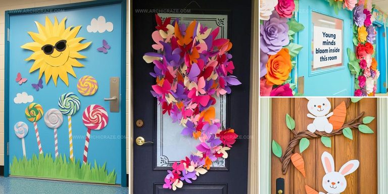4050572 Simple Easy Spring Classroom Doors