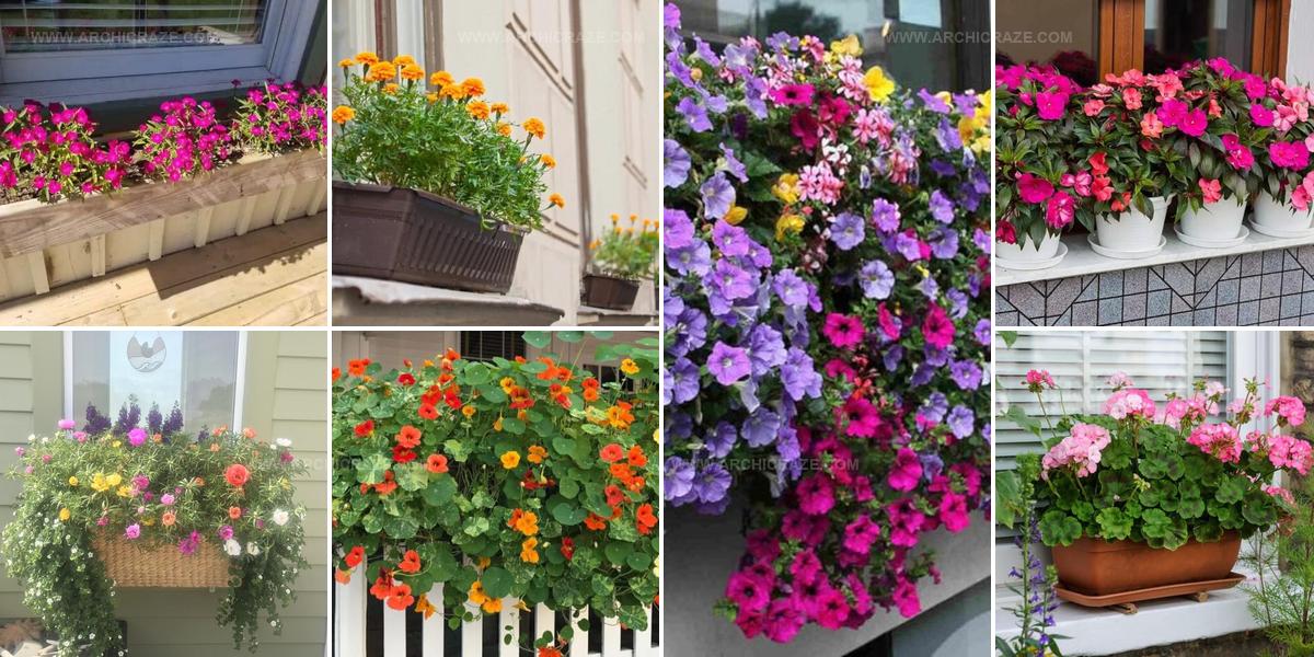 6824345 Window Box Flower Ideas