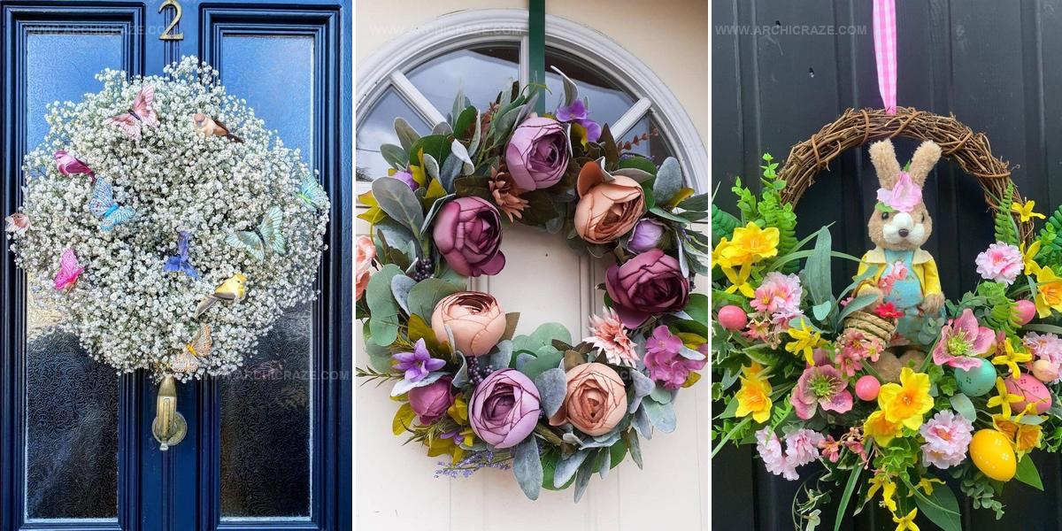 7437153 Spring Door Wreath Ideas