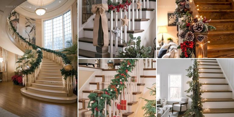 1978041 Christmas Decor Ideas for Stairs