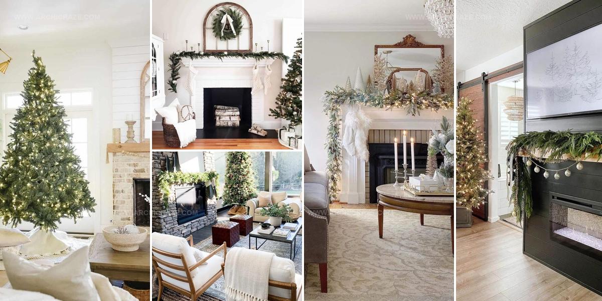 1462649 Christmas Fireplace Decoration Styles