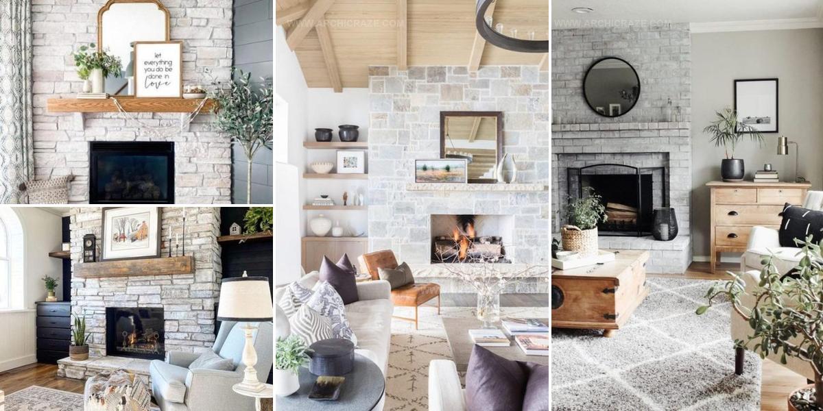3995200 Whitewashed Fireplace Ideas