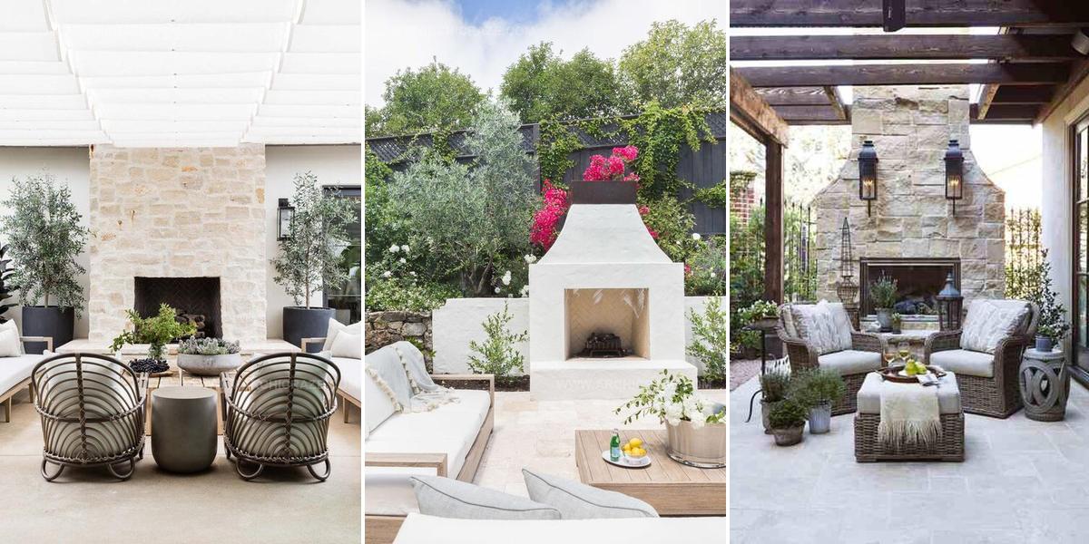 5411852 Outdoor Fireplace Space Ideas