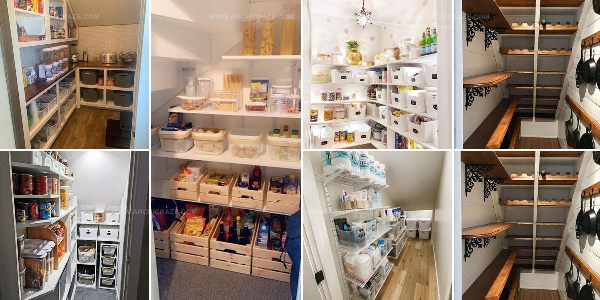 6203826 Under Stairs Pantry Styles
