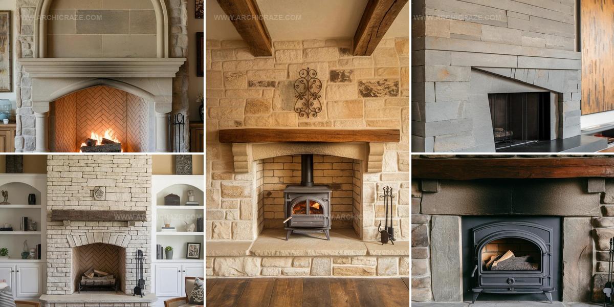 7538890 Stunning Stone Fireplace Ideas