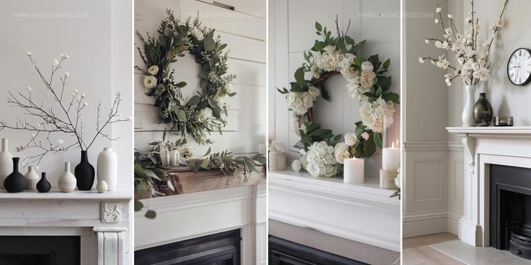 3505802 Stunning Minimalist Mantel Decorating Ideas