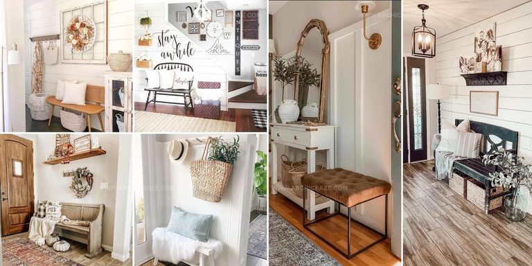 8226853 Farmhouse Entryway Bench Ideas