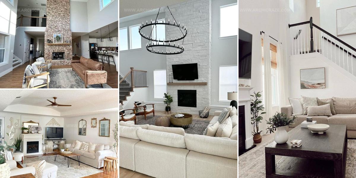 6669920 High Ceiling Living Room Ideas