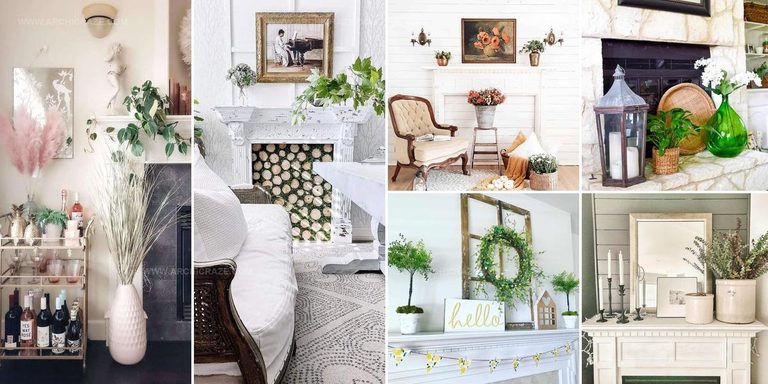 5249972 Summer Fireplace Decoration Ideas
