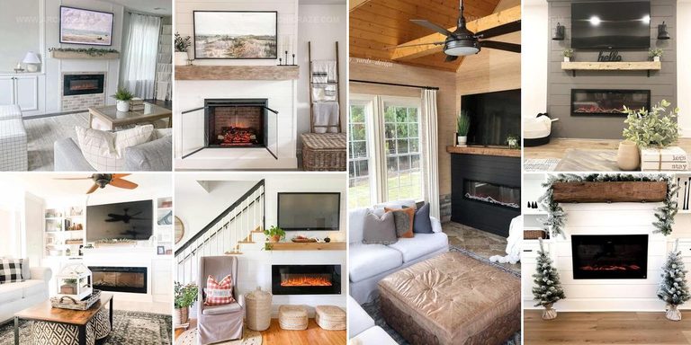 2863879 Electric Fireplace With TV Inspiration