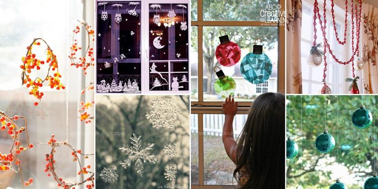1427369 DIY Christmas Window Decoration Ideas
