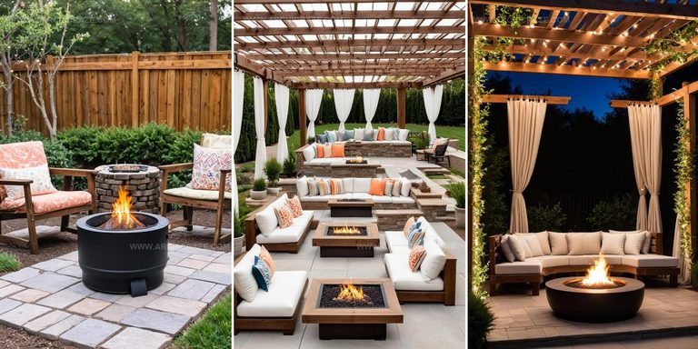 3054178 Stylish Outdoor Firepit Area Ideas