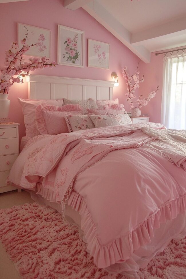 Charming Rosy Elegance