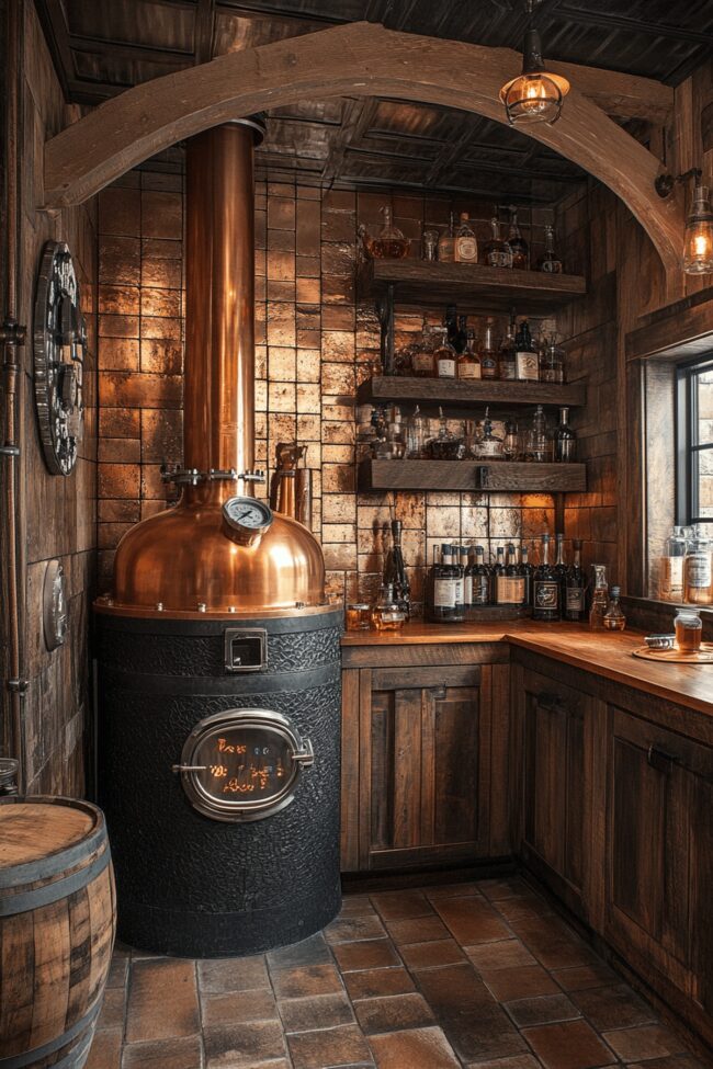 At-Home Distillery Corner