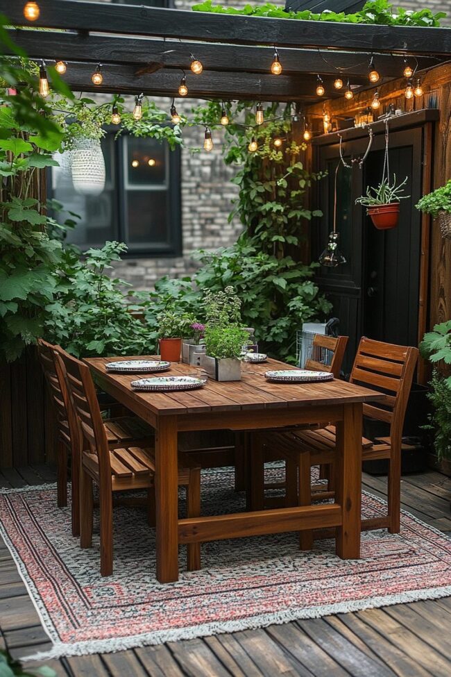 Practical Design for Outdoor Dining