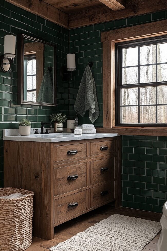Nature-Inspired Bathroom Bliss