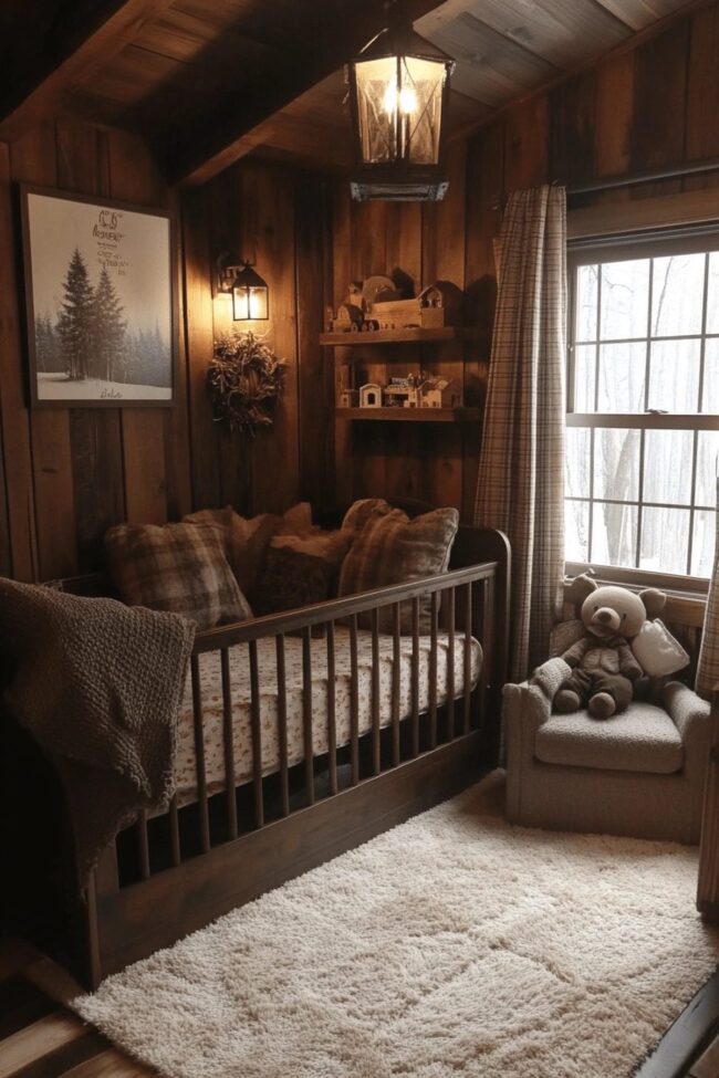 Rustic Retreat in Mountain Lodge Design