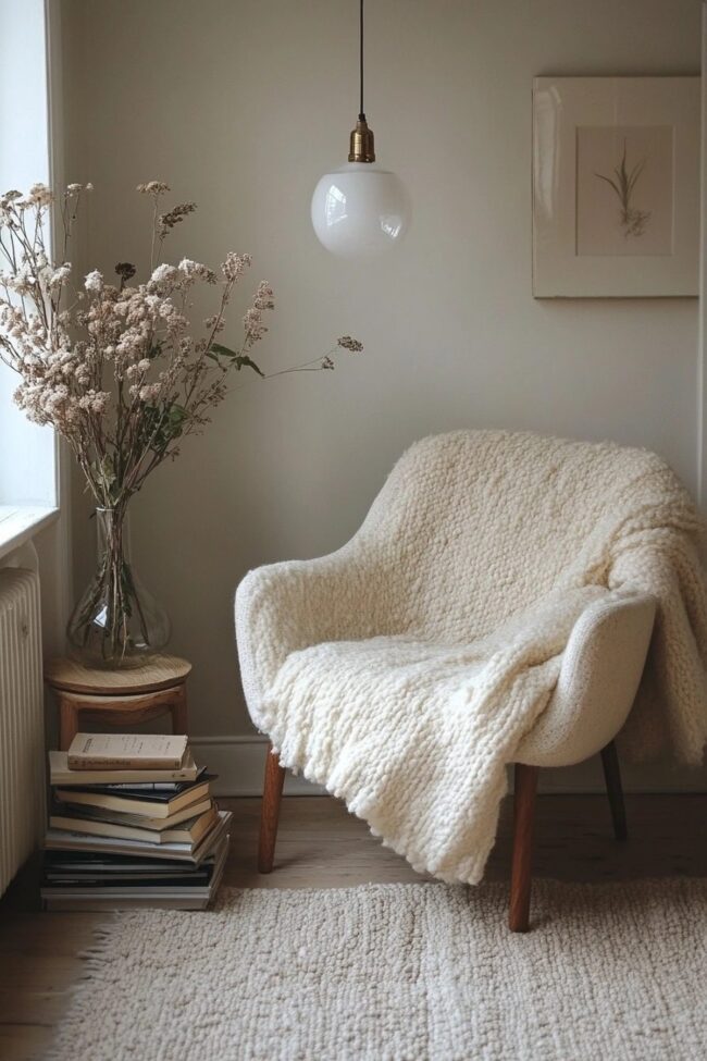 Nordic Chic Space for Relaxation