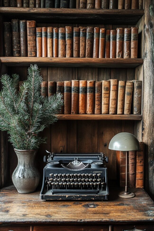 Calm Country-Inspired Work Space