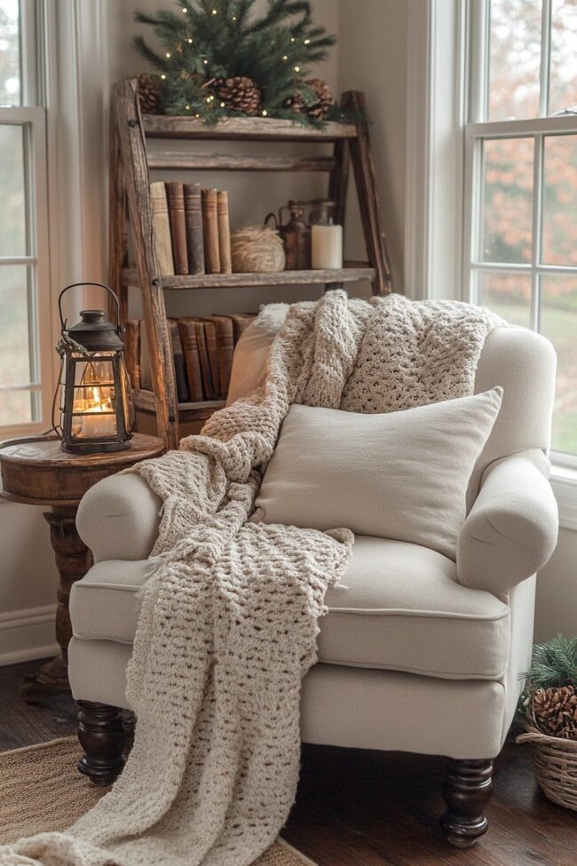 Charming Country Corner for Reading