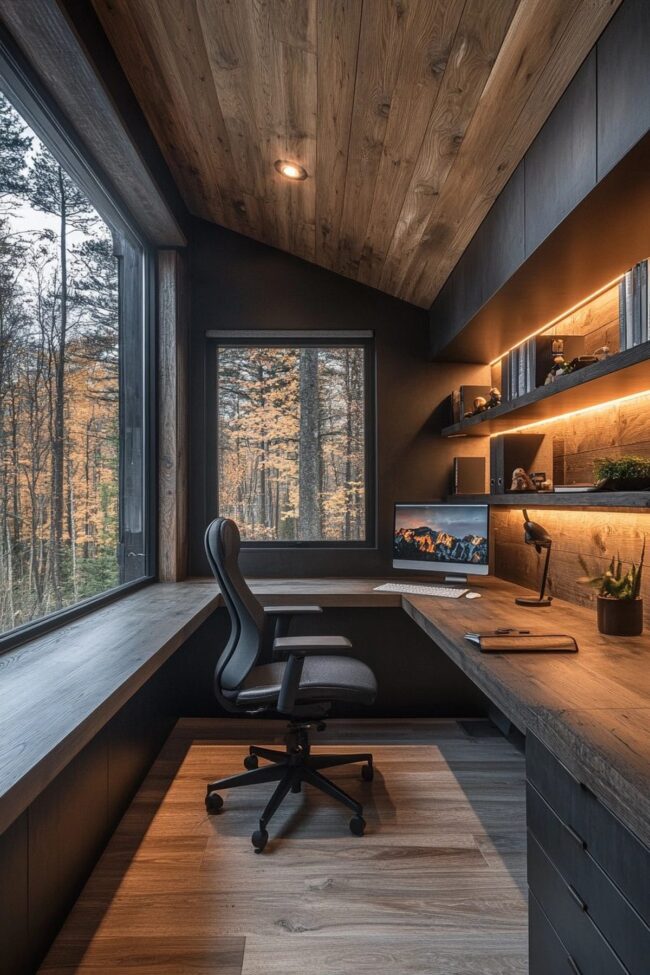 Contemporary Simplified Office Design