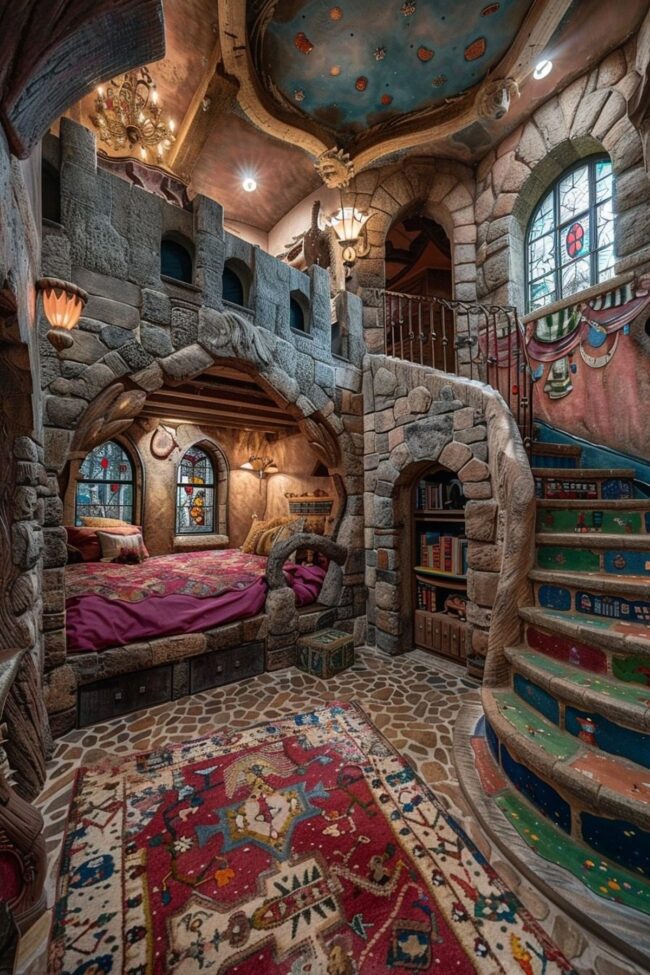 Enchanting Rooms Inspired by Fantasy Worlds