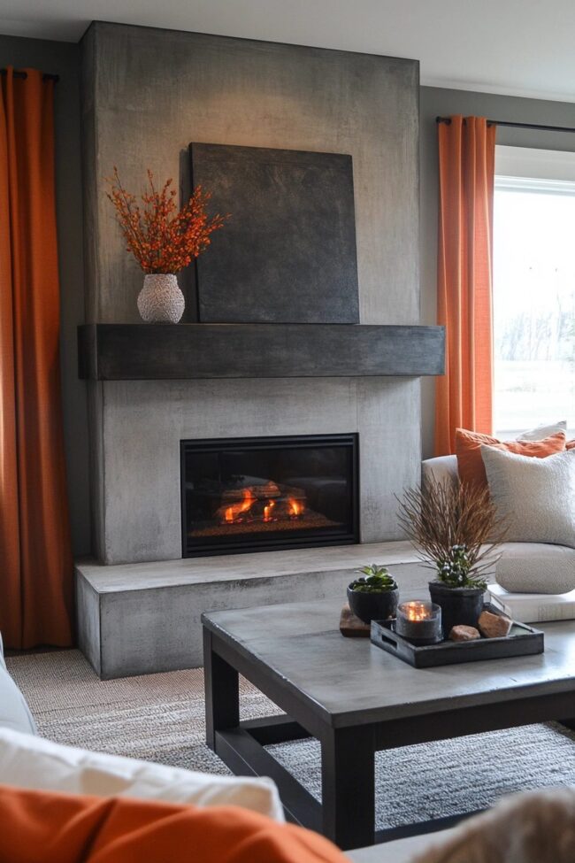 Modern Concrete Accents