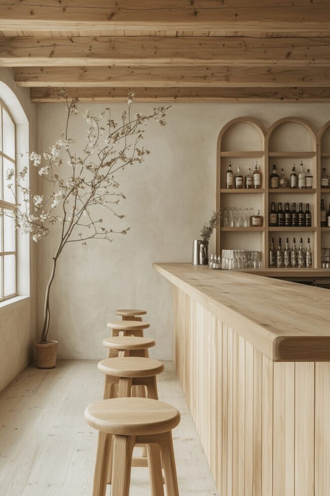 Scandinavian-Inspired Bar