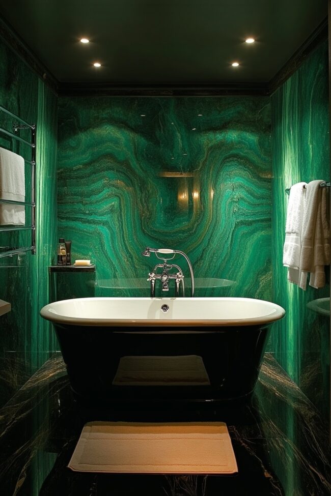Malachite Elegance Unveiled