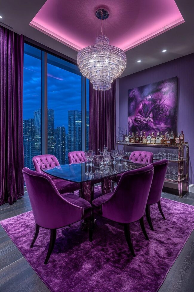 Chic Dining Space in Modern Condo
