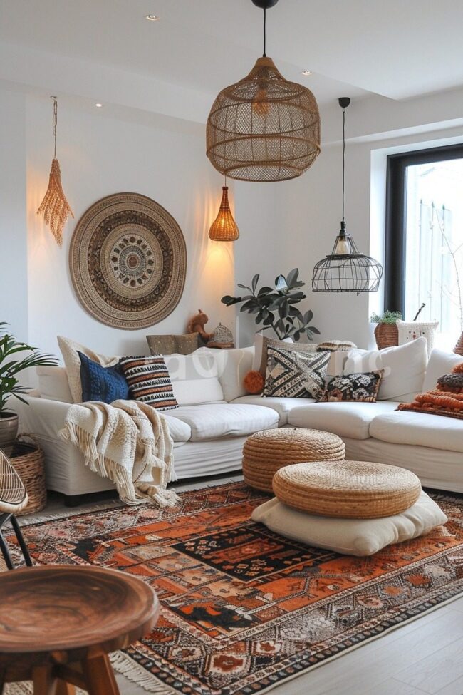 Nordic-Inspired Rugs and Fabrics