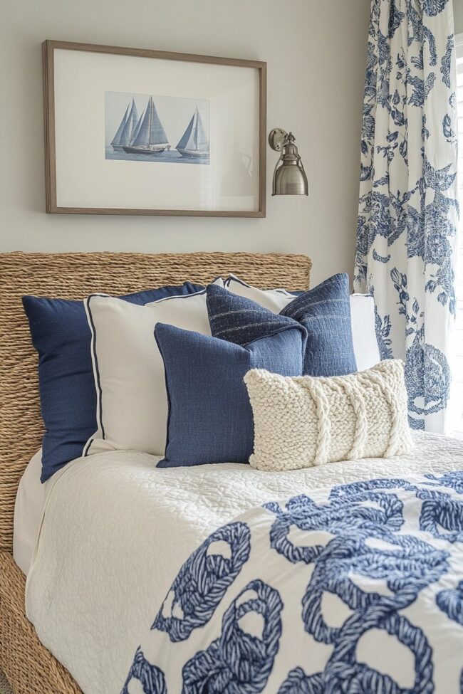 Nautical Themed Cozy Corner