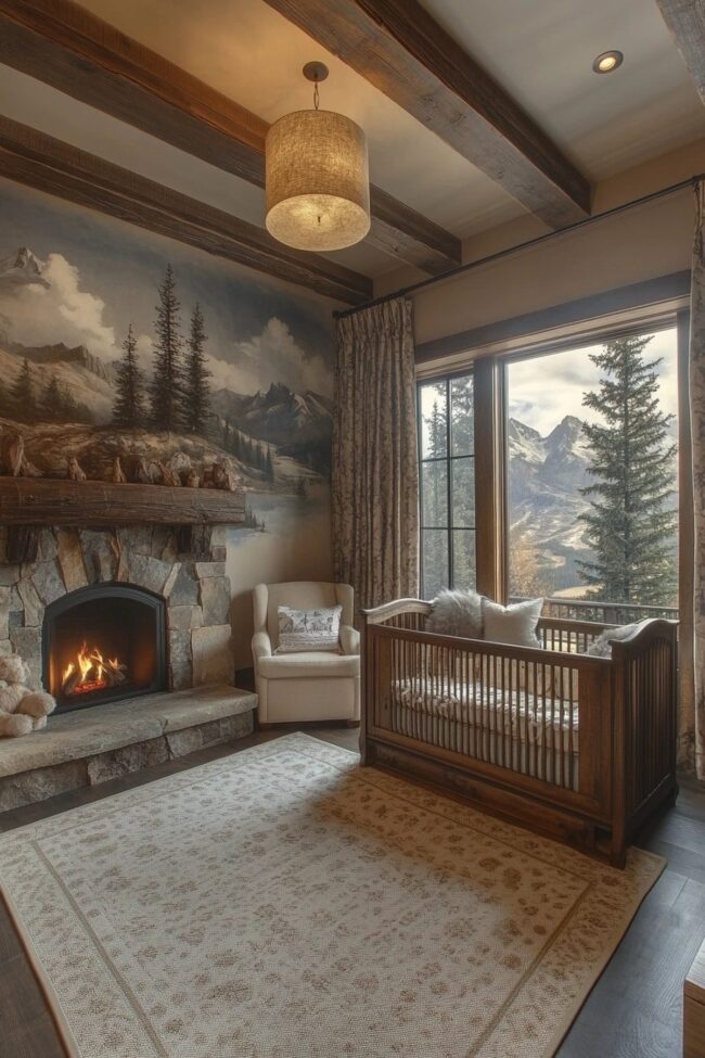 Stunning Mountain Retreat for Nurseries