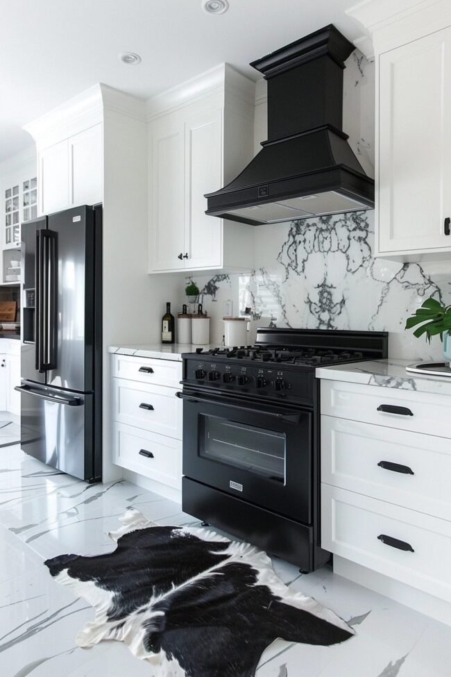 Bold Contrast Elegance