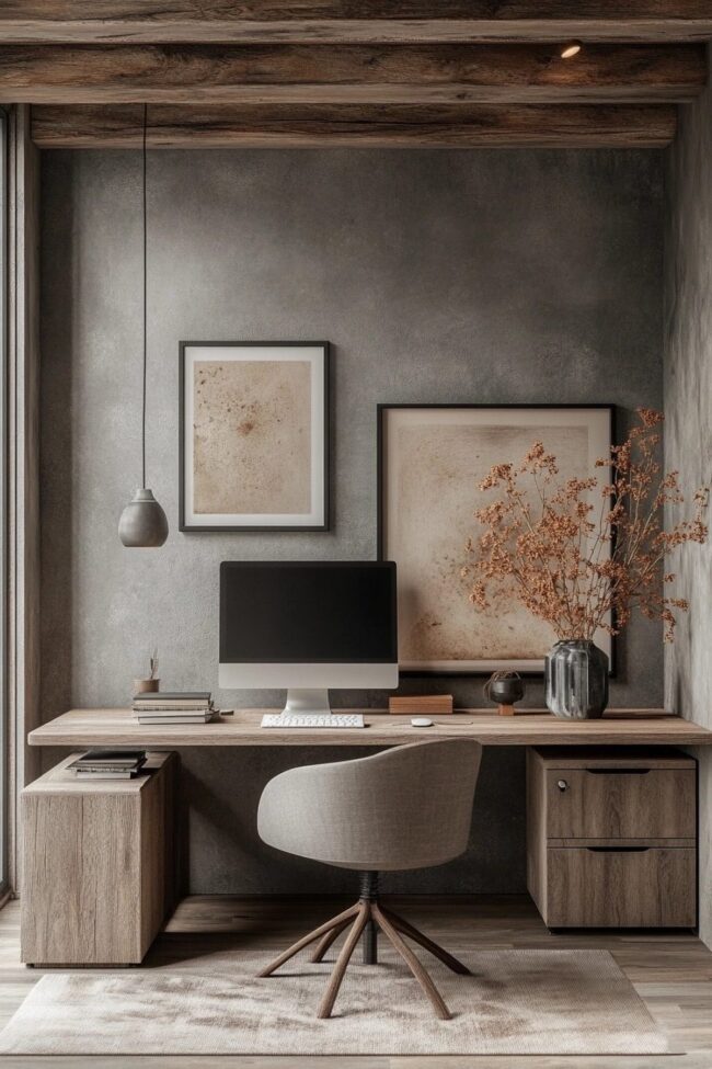 Calm and Subdued Atmosphere