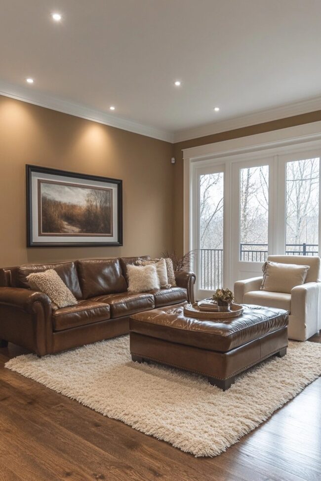 Sophisticated Leather Seating