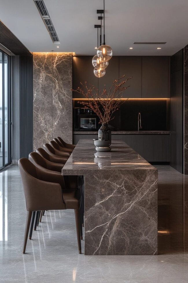 Chic Modern Dining Space Design