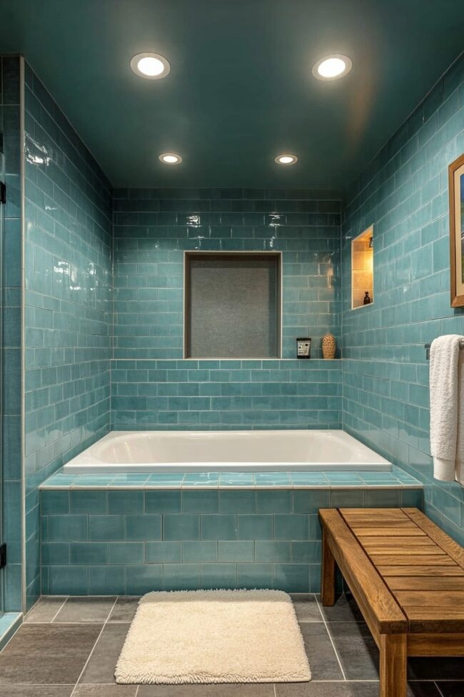 Serene Teal Sanctuary