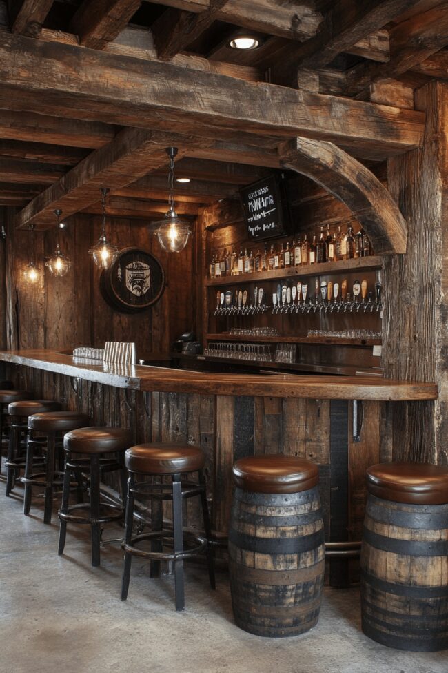 Rustic Taproom Retreat