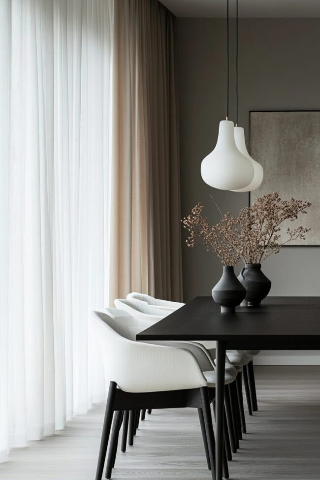 Chic Dining Space for Modern Homes
